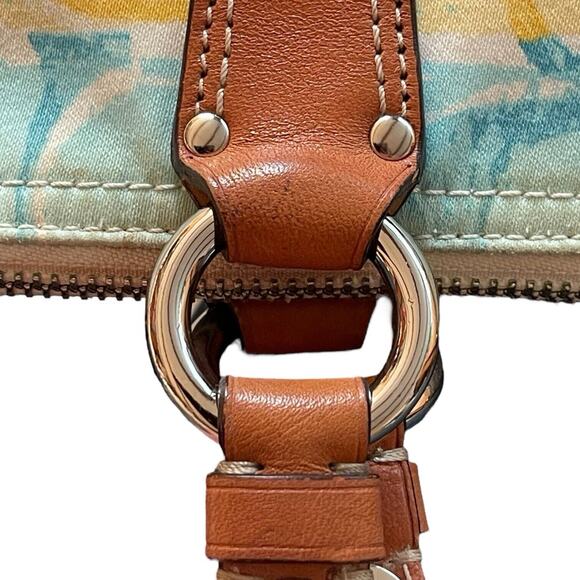 COACH 11755 Watercolor Scribble Mini Tote Hamptons Bag Pastel - Picture 10 of 11